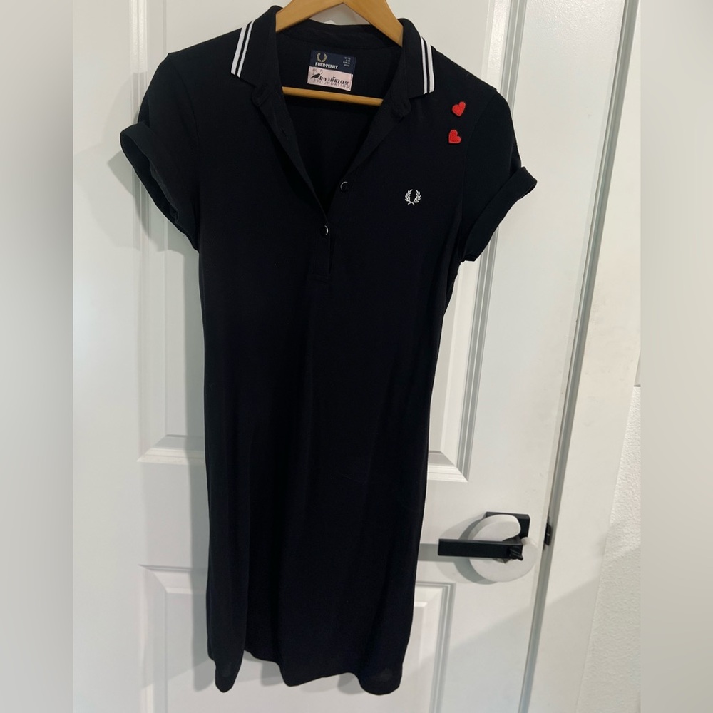 Fred Perry Black Polo Shirt